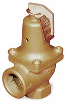 Watts Bronze Safety Relief Valve, FNPT Inlet Type, FNPT Outlet Type - 174 A-3/4"