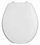 Bemis Round, Standard Toilet Seat Type, Open Front Type, Includes Cover Yes, White - 950-000