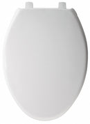 Bemis Elongated, Standard Toilet Seat Type, Closed Front Type, Includes Cover Yes, White - 1900-000