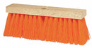 Tough Guy Synthetic Push Broom, 16 in Sweep Face - 2PYV7