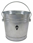 Top Brand Utility Garbage Pail, 6 gal., Silver - 2PYW4