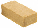 Unger 3 in x 6 in Rubber Smoke and Soot Sponge, Tan, 1EA - SP060