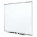 Quartet Gloss-Finish Porcelain Dry Erase Board, Wall Mounted, 36 inH x 48 inW, White - 2544