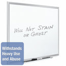 Quartet Gloss-Finish Porcelain Dry Erase Board, Wall Mounted, 36 inH x 48 inW, White - 2544