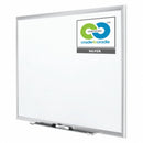Quartet Gloss-Finish Porcelain Dry Erase Board, Wall Mounted, 36 inH x 48 inW, White - 2544