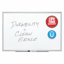 Quartet Gloss-Finish Porcelain Dry Erase Board, Wall Mounted, 48"H x 72"W, White - 2547