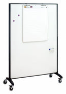 Quartet Divider Panel, Dry-Erase/Fabric, 72x48 In - 6640MB
