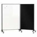 Quartet Divider Panel, Dry-Erase/Fabric, 72x48 In - 6640MB