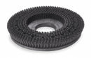 Tough Guy 18 in Round Cleaning, Scrubbing Rotary Brush for 20" Machine Size, Black - 1MEE6