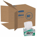 Kimtech Dry Wipe, KIMTECH SCIENCE KIMWIPES, 4-1/2" x 8-1/2", Number of Sheets 280, White, PK 60 - 34155