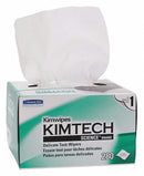 Kimtech Dry Wipe, KIMTECH SCIENCE KIMWIPES, 4-1/2" x 8-1/2", Number of Sheets 280, White, PK 60 - 34155