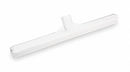 Tough Guy 16 inW Straight TPE Rubber Floor Squeegee Without Handle, White - 2XKU4