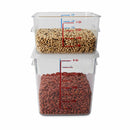 Rubbermaid 8 3/4 in" x 8 3/8 in" Polyethylene Space Saving Container Lid, White - FG650900WHT