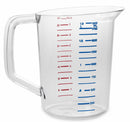 Rubbermaid Measuring Cup, 2 qt. Capacity, BPA Free Polycarbonate, Clear - FG321700CLR