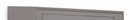 Bradley Slope Top Kit, 3 Frame Wide, W36, D15, Gray - ST1536-200
