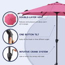 Lyon | 9ft Market Umbrella