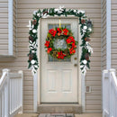 9 Feet Pre-Lit Artificial Christmas Garland With LED Lights