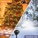 Outdoor Waterproof Christmas Snowflake LED Projector Lights With Remote Control