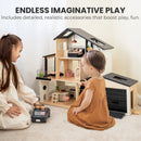 Sweetwood Edge Dollhouse & Wooden Dollhouse Garage