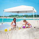 10x10 Slant-leg, Foldable Pop-up Canopy