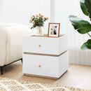 2-Drawer Modern Nightstand With Storage for Living Room Bedroom
