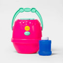 No Spill Bubble Machine (Colors may vary) - Toy for Toddlers and Kids