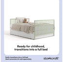 5-in-1 Convertible Crib - Sage