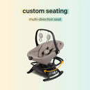 Cinnamon 2-in-1 Glider and Rocker - Hazelnut