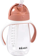 10 Oz Terracotta Straw Sippy Cup