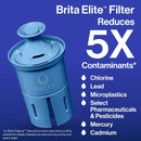 10-Cup Tahoe Water Pitcher Dispenser With Elite Water Filter