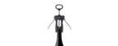 Manual Winged Corkscrew - Black