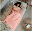 Muslin Blanket Twin 90” x 66” - Lace Pink
