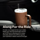 Insulated Tumbler - 40 oz - Walnut Wood