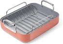 12.6" Nonstick Square Braiser - Perracotta