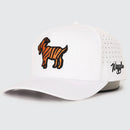 Back Snap Adjustable Baseball Cap - White