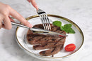 Cangshan Rain II Series 103-Piece Stainless Steel Flatware Set