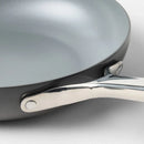 8" Nonstick Ceramic Coated Aluminum Fry Pan - Dark Gray