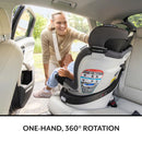 Revolve360 Slim 2-in-1 Rotating Car Seat - Flint