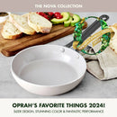 Nova 7pc Ceramic Nonstick Aluminum Cookware Set