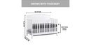 Baldwin 4-in-1 Convertible Crib - White