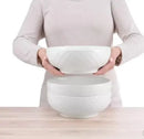 Elegant 3 Piece Porcelain Serving Bowl Set