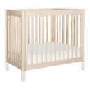 Gelato 4-in-1 Convertible Mini Crib - Washed Natural