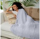 Muslin Blanket Twin  90” x 66” - Heather