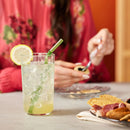 Paneled Tumbler Drinking Glasses - Set of 6