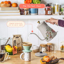 Electric Gooseneck Kettle - Wildflower Porcini Taupe