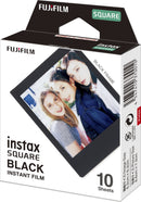 FUJIFILM INSTAX SQUARE Black Instant Film (10 Exposures)