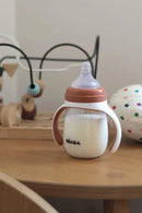 7 Oz 2-in-1 Baby Bottle and Sippy Cup - Terracotta