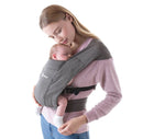 Embrace Cozy Knit Newborn Carrier for Babies - Heather Gray