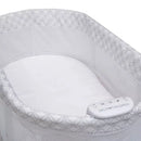 Sweet Dreams Bassinet with Airflow Mesh - Gray Infinity