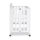 Dylan Folding Portable 3-in-1 Mini Crib and Twin Bed - White